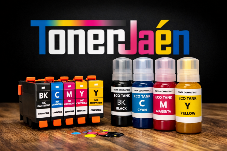 Tonerjaen, cartucho y tinta ecotank compatibles