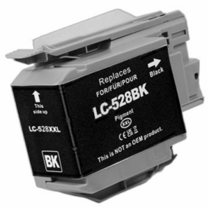 Cartucho de tinta negro compatible lc528bk